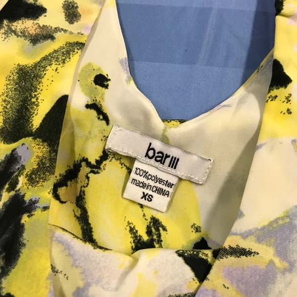 Bar III (Bar 3) cute cropped layer top size xs - Picture 4 of 4